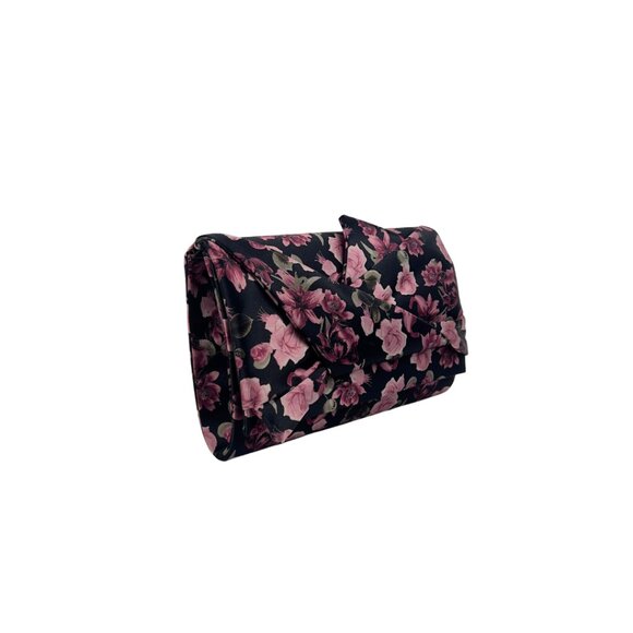 Floral Satin Clutch - Picture 2 of 3
